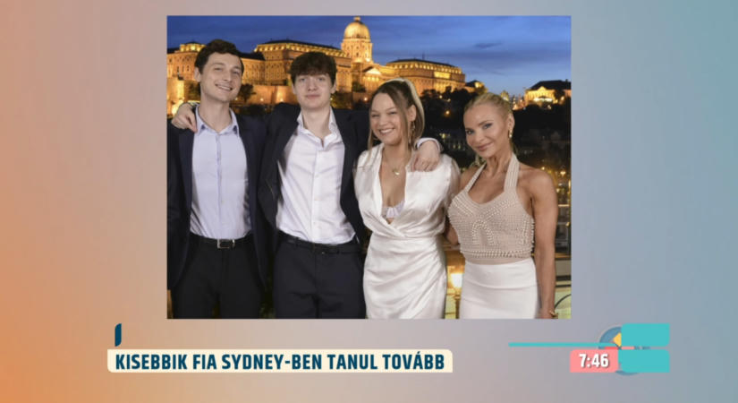 Dubrovnikban pihent Yvonne Dederick, miközben fiai külföldi életét szervezte