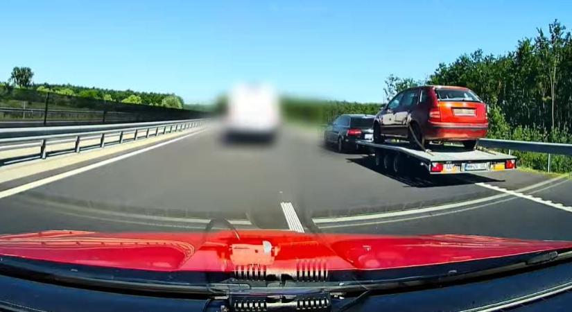 Videó: egy 15 éves fiú és egy 14 éves lány 180-nal menekült egy lopott furgonnal