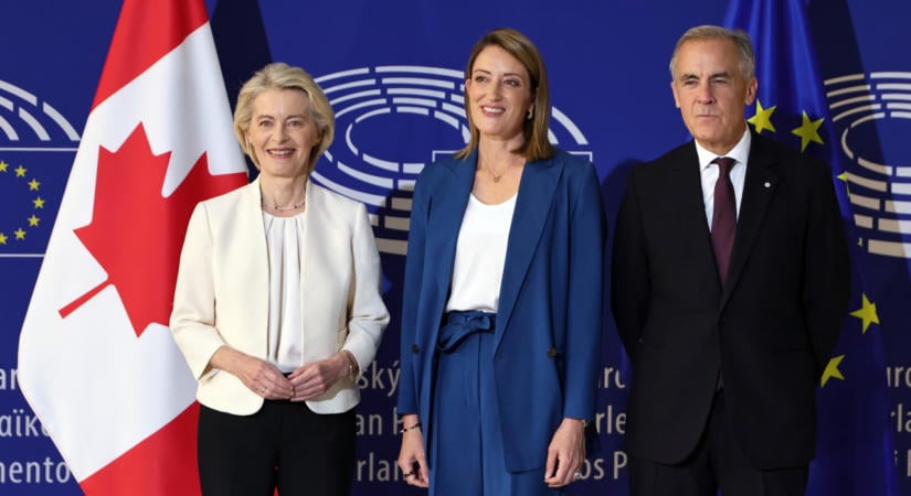 Von der Leyen új ajtót nyitott Kanadának, de még senki sem tudja, mi van mögötte