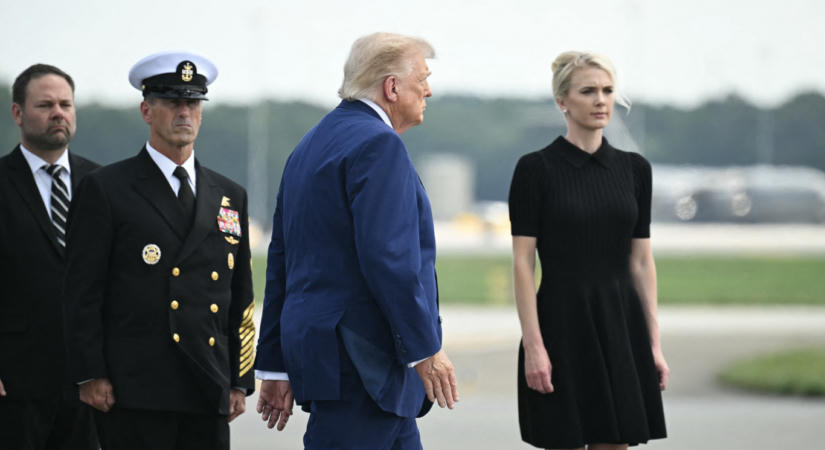 Rajongóként kezdte, Trump „élő nyomtatója” lett – ki Natalie Harp, az amerikai elnök rejtélyes bizalmasa?