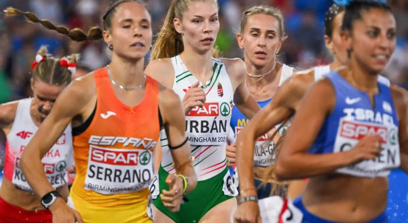 Atlétikai Eb: Urbán Zita a 15. helyen végzett 3000 méter akadályon