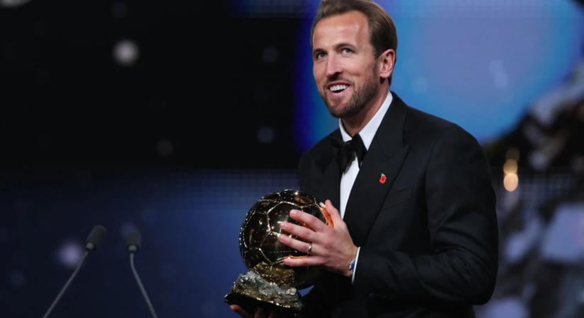 Kane megelőzte Mbappét és Yamalt, 25 év után lett ismét angol aranylabdás