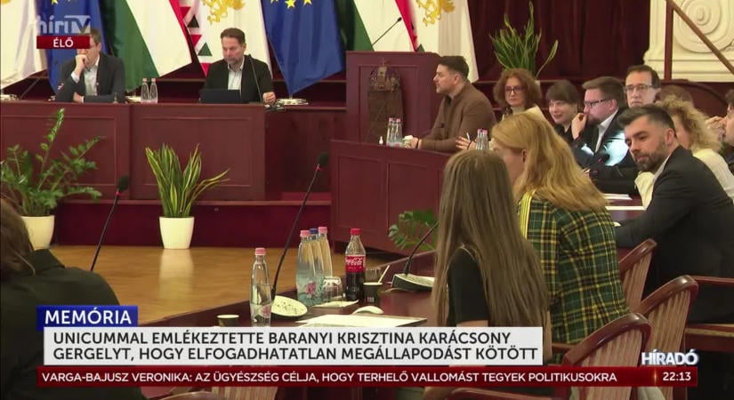 Unicummal figyelmeztették Karácsony Gergelyt