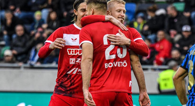 Négy góllal nyert Szegeden a Diósgyőr