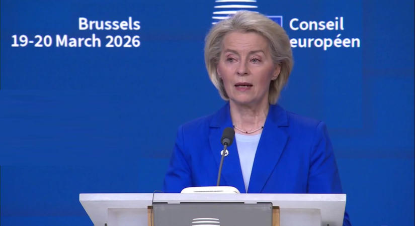 Von der Leyen üdvözli az USA Oroszország elleni szankciókról szóló törvényjavaslatának elfogadását