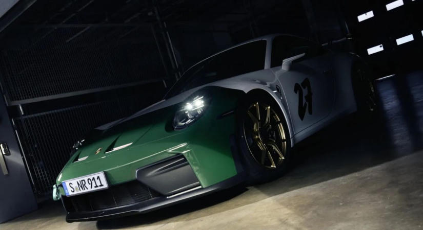 Kimaxolt Zöld Pokol a legújabb spéci Porsche 911 GT3