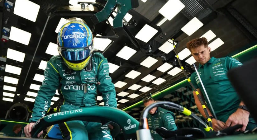 Alonso határozott döntést hozott az Aston Martinról a jövőjét illetően