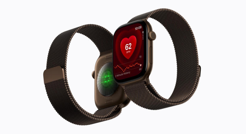 Erősebb kijelzővel, komolyabb egészségkövetéssel itt az Apple Watch Series 12