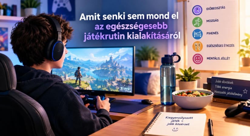 Amit senki sem mond el az egészségesebb játékrutin kialakításáról