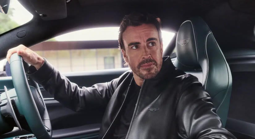 Alonso új, látványos szériába készül a Forma-1 mellett egy „Aston Martinnal”!