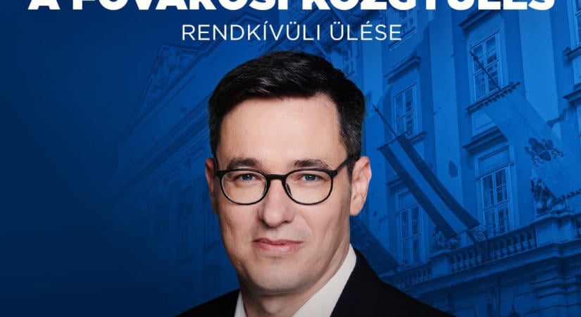 A Fővárosi közgyűlés rendkívüli ülése – Nézze itt élőben