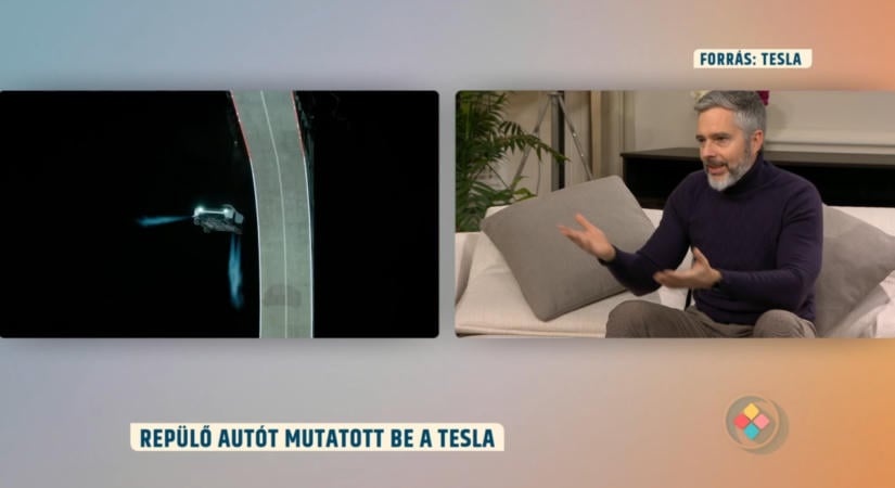 „Ez valaminek a lezárása” – megszólalt Karotta a Tesla repülő autójáról