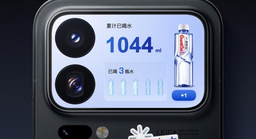 A felhasználók is készíthetnek appokat a Xiaomi 18 Pro hátlapi kijelzőjére