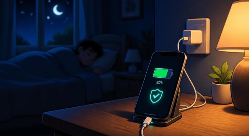 Tényleg tönkreteszi a mobil akkumulátorát az éjszakai töltés? Mit tegyünk az akku megóvása érdekében?
