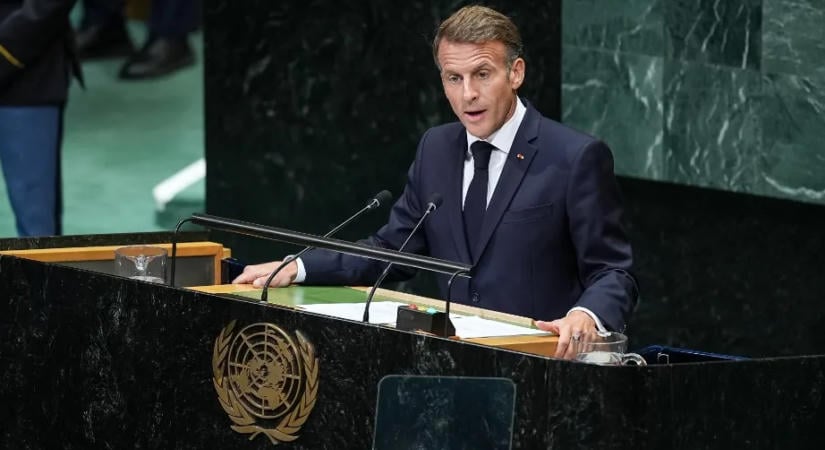 Macron: "szégyen színjátéka" a gázai diplomácia