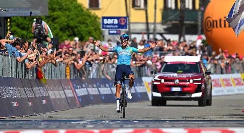 Giro d'Italia: Bettiol öt év után nyert ismét szakaszt