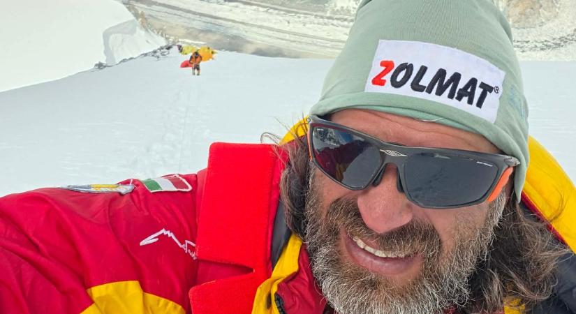 Kiderült, miért fordult vissza Klein Dávid alig 50 méterre a Broad Peak csúcsától