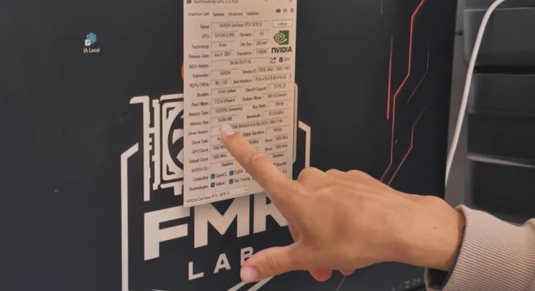 Egy őrült zseni megalkotta azt az RTX 3070 Ti kártyát, ami valójában sosem létezett