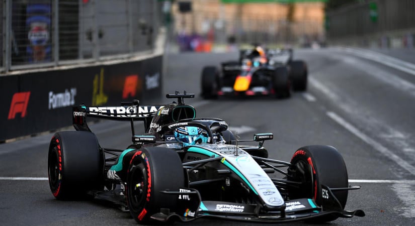 Törtek az autók: Verstappen nem tudta megnyerni a káoszfutamot a Forma-1-ben – videó