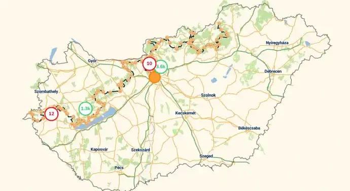 300 kilométerrel bővült a bringás Kéktúra