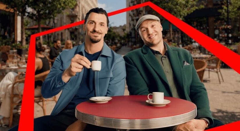 ZLATAN IBRAHIMOVIĆ ÉS TYSON FURY AZ XTB REKLÁMKAMPÁNYÁBAN