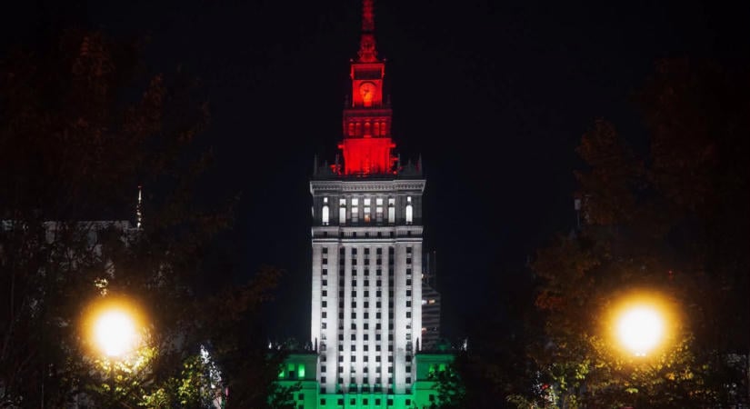 A magyar forradalom előtt tisztelgett a Legia Warszawa – különleges gesztus október 23-án