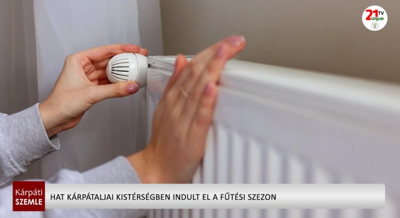 Hat kárpátaljai kistérségben indult el a fűtési szezon – (videó)