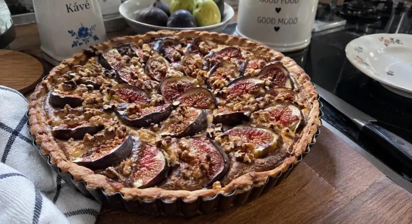 Fügés-diós pite recept, szeptember végén 2-3 naponta elkészítem