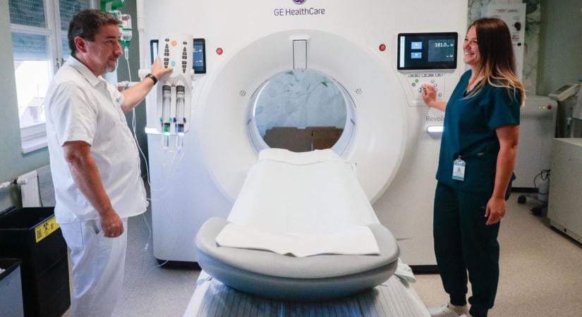 Mesterséges intelligencia segíti a diagnózist a szombathelyi kórház új CT- és MR-gépeinél - fotók