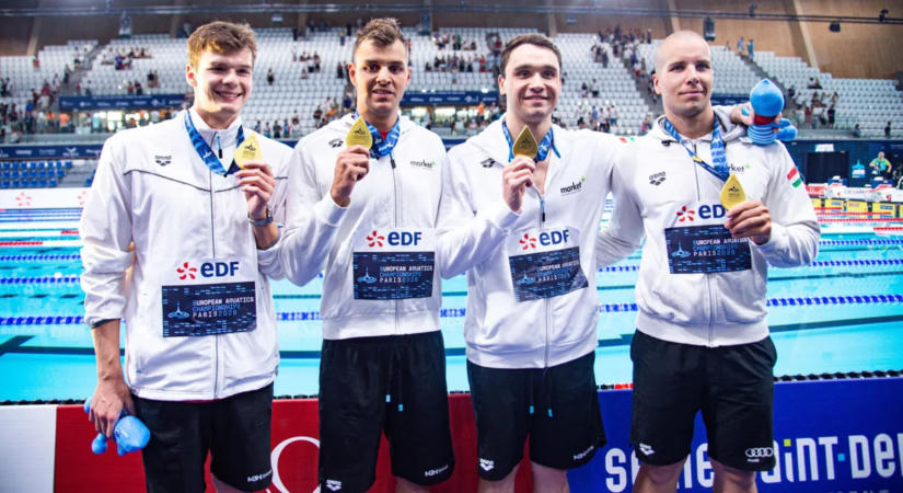 Milák Kristóf és Kós Hubert megállíthatatlanok az úszó Eb-n, jól bekezdtek a hétvégére