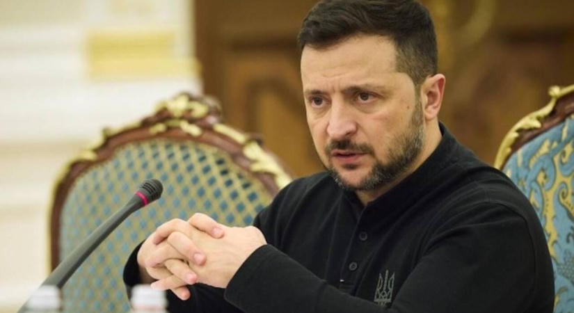 Zelenszkij: hadiüzemeket és olajipari létesítményeket támadtak az ukrán erők
