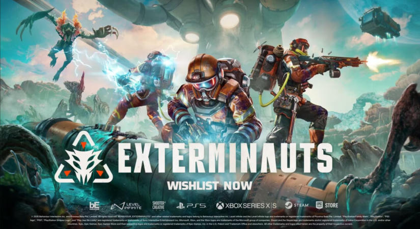 [GC 2026] Exterminauts: galaktikus kártevőirtás kooperatív lövöldével [VIDEO]