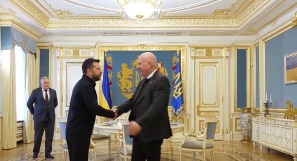 Zelenszkij a légvédelem megerősítéséről tárgyalt Dániával