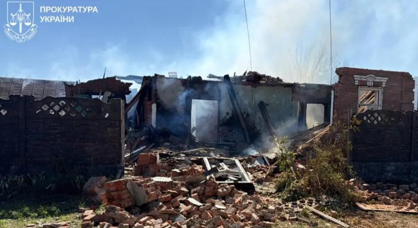 Tizenegyen megsérültek orosz támadásokban Harkiv megyében, köztük öt rendőr