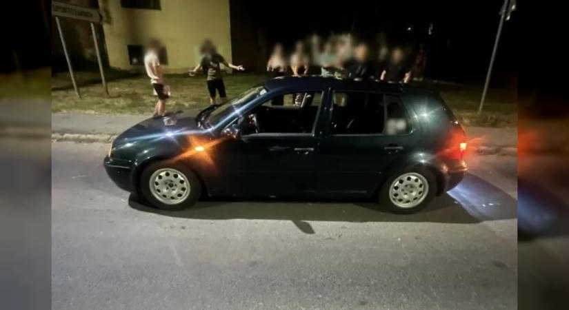 Szabálytalanul driftelő autósokkal szemben intézkedtek Kaposváron