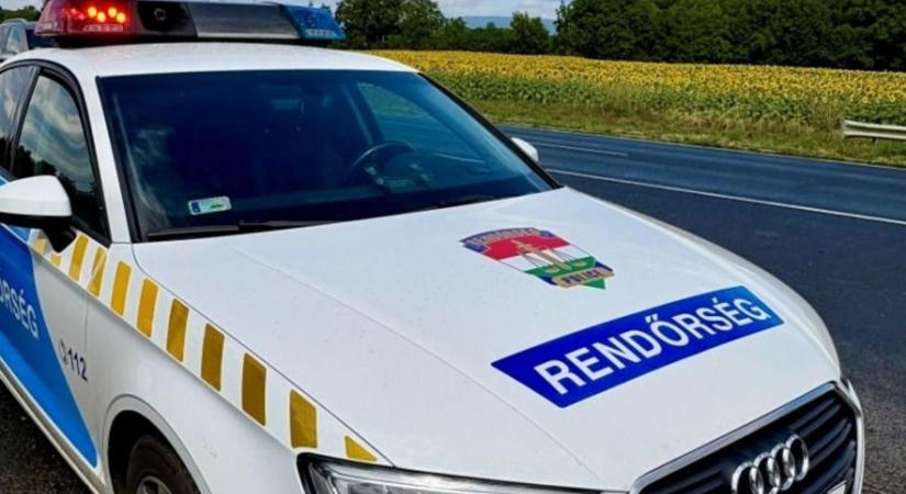 Baleset történt a 84-es főút egy vasi szakaszán