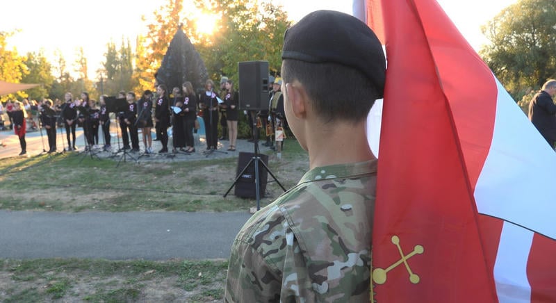 Főhajtás az aradi vértanúk emléke előtt