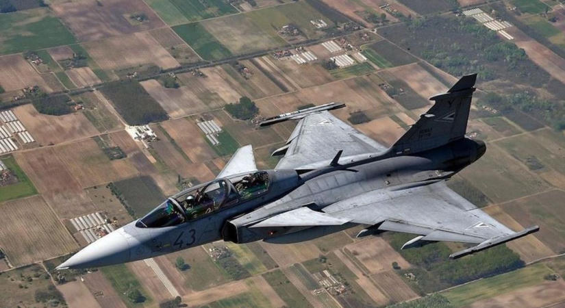 Gripeneket riasztottak egy kisrepülő miatt – Győr-Moson-Sopron felett haladt át a gép