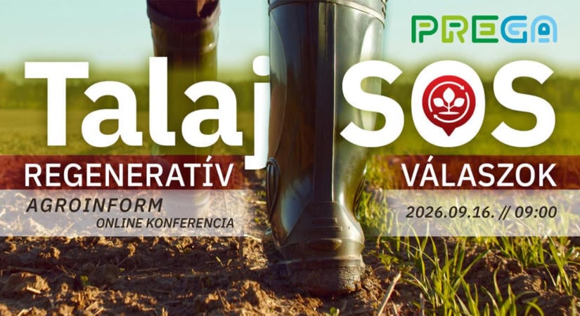 Talaj SOS: regeneratív válaszok – Agroinform online konferencia