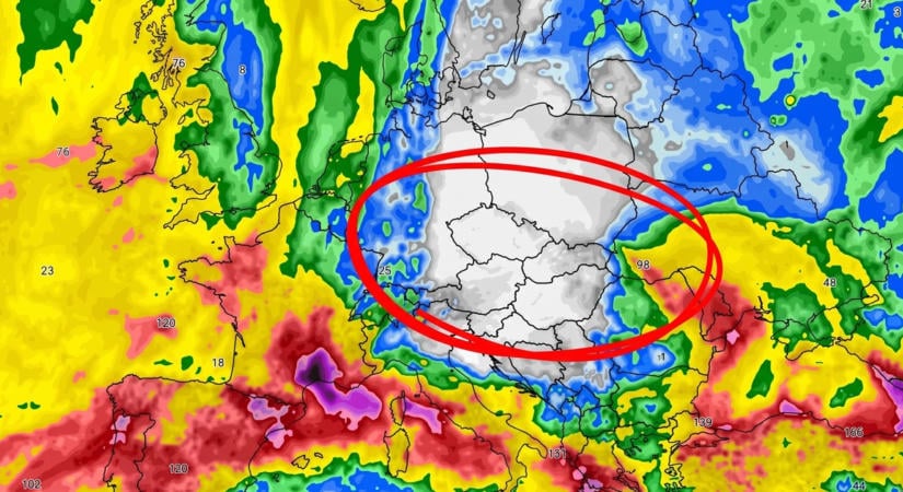 Egy új térkép valami durvát jelez: ha ez az előrejelzés beigazolódik, az rossz lesz