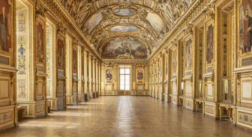 Negnyitják a Louvre Apolló-termét, ahonnan tavaly ellopták a koronázási ékszereket