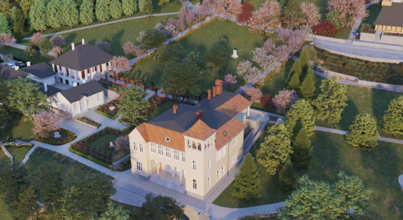 Közel 80 millió lejből újítják fel Csucsán az egykori Boncza-kastélyt és környezetét