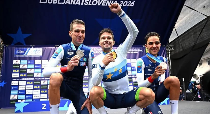 Kerékpár: Roglic diadalával zárult a kontinensviadal