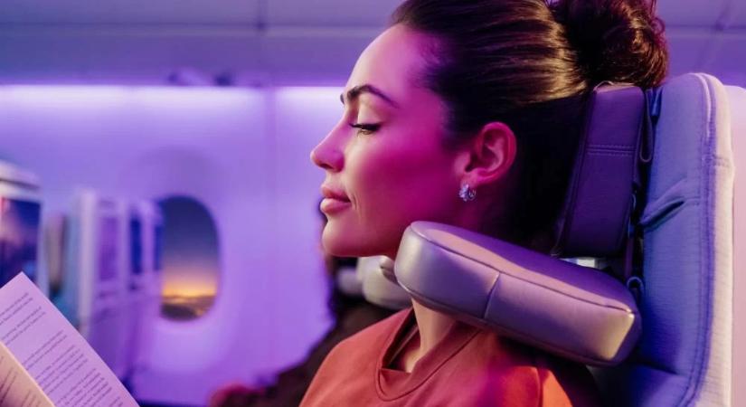 Vége a nyakfájós alvásnak a repülőn? Új fejtámlát vezet be az Emirates a turistaosztályon