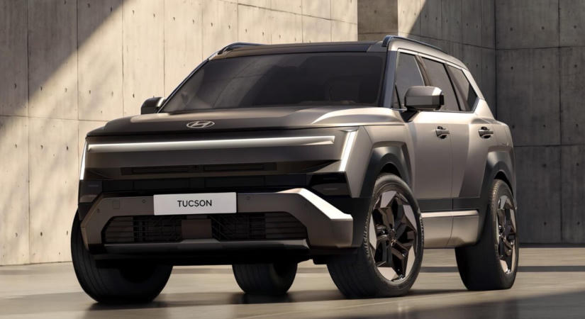Szögletesebb, karakteresebb lesz az új Hyundai Tucson