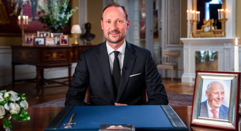 Ezt mondta első beszédében Norvégia új királya - fotó