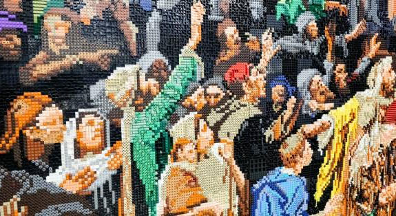 Az Ecce Homo LEGO vándorkiállítás a FÓRUM Debrecenben folytatja kulturális misszióját