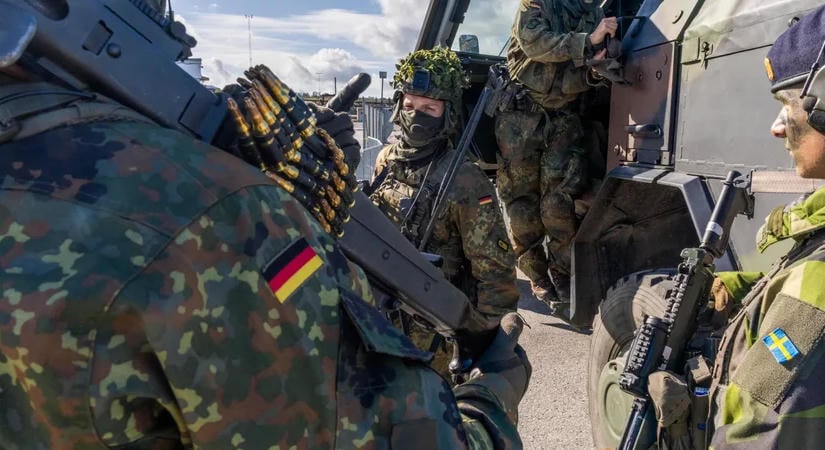 Svédország és Németország 1500 katonát vezényel Gotlandra NATO-gyakorlatok keretein belül