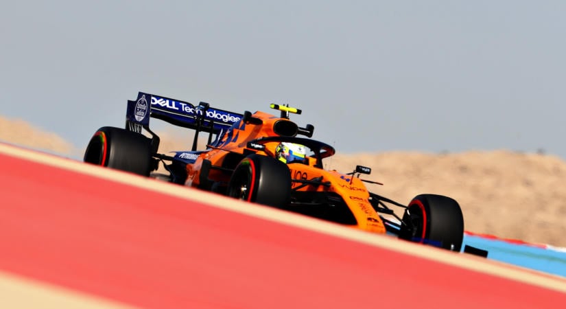 Így előz egy leendő világbajnok: Videón az újonc Norris brutális bevetődése Gasly ellen