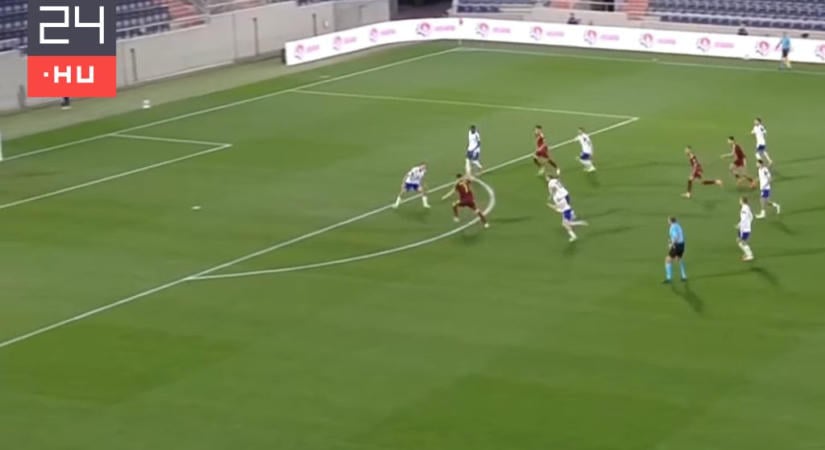 Élete gólját lőtte 13 másodperc alatt egy támadó a Vasas stadionjában, ezzel nyert a válogatottja